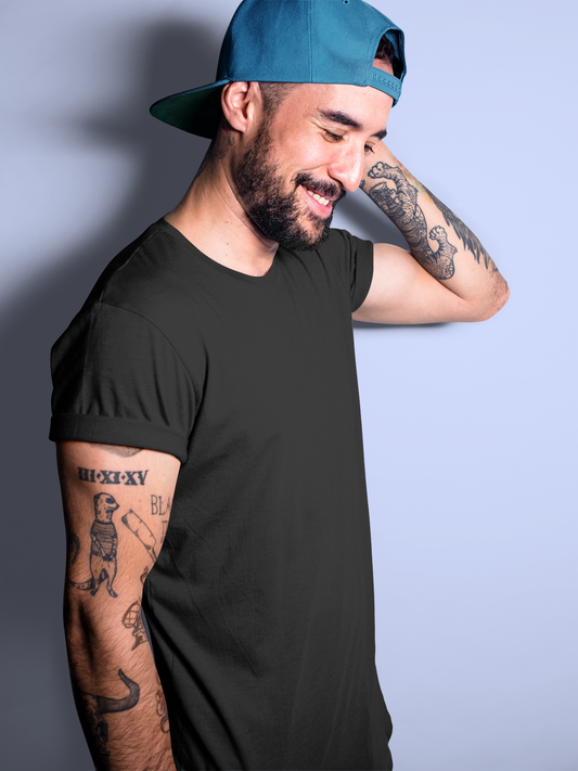 Solids : Black Classic T-shirt