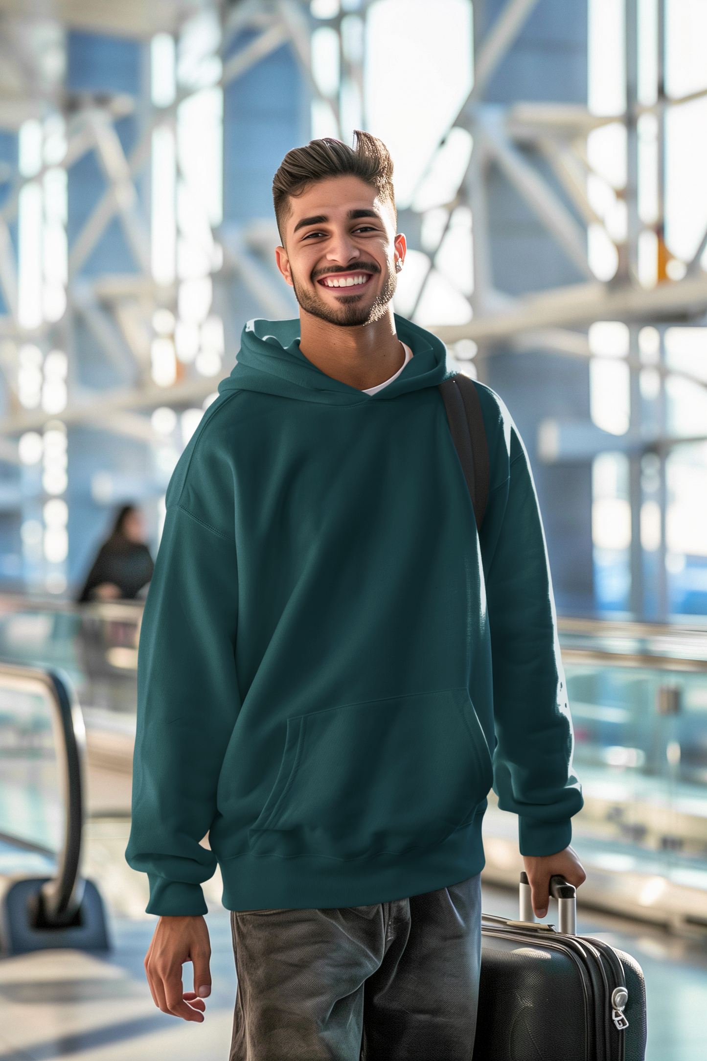 Solids : Dark Green Hoodie