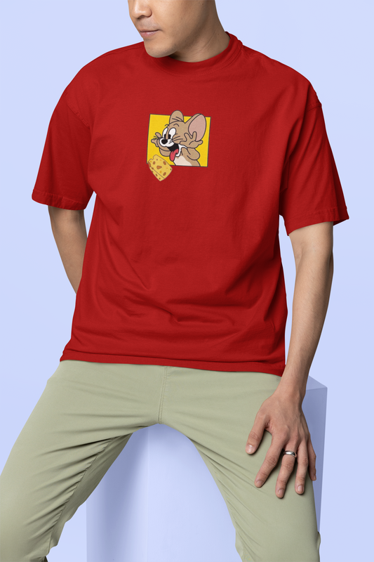 Tom & Jerry : Cheesey Oversized T-shirt