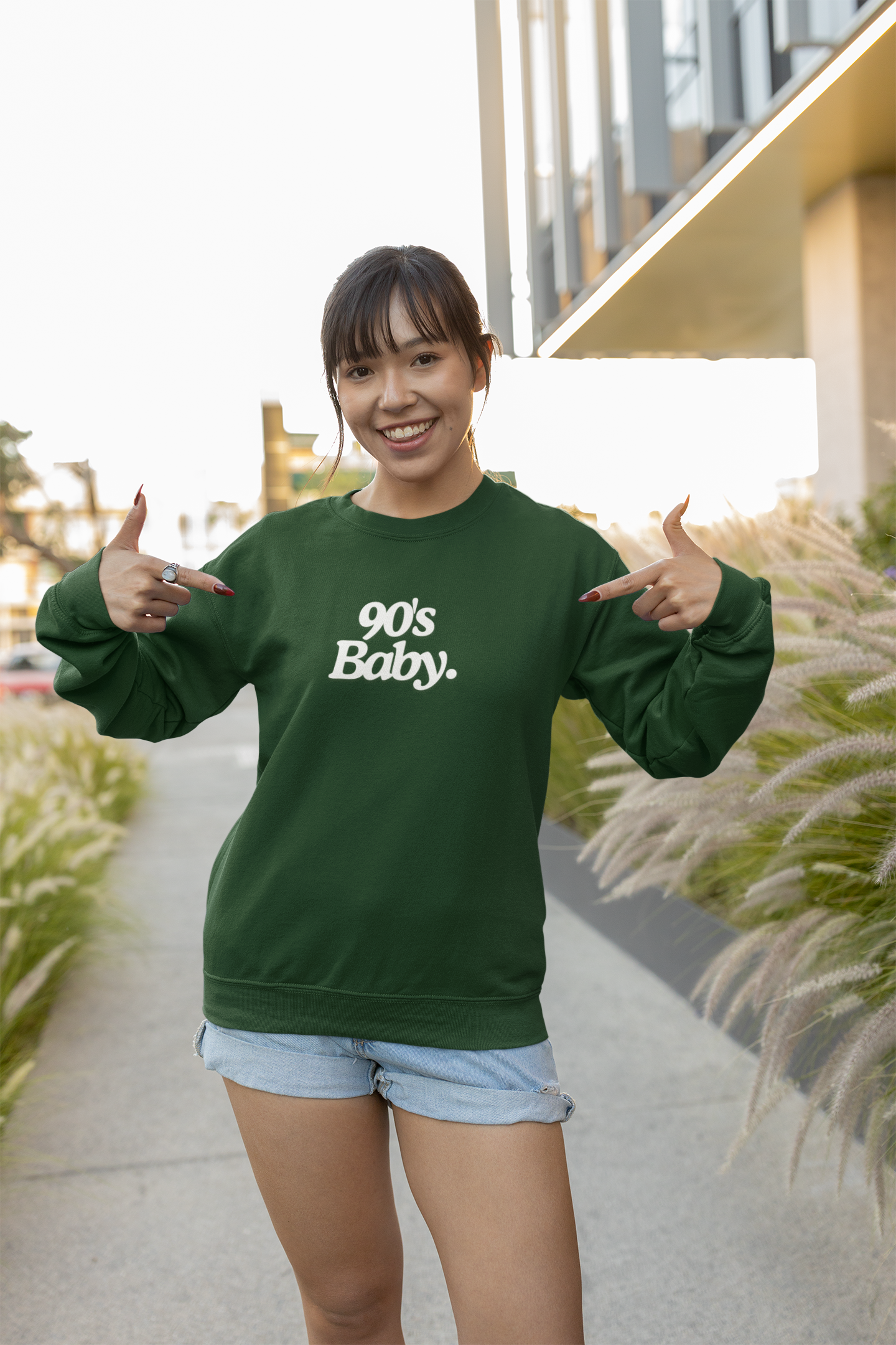 90's Baby Oversized Sweatshirt