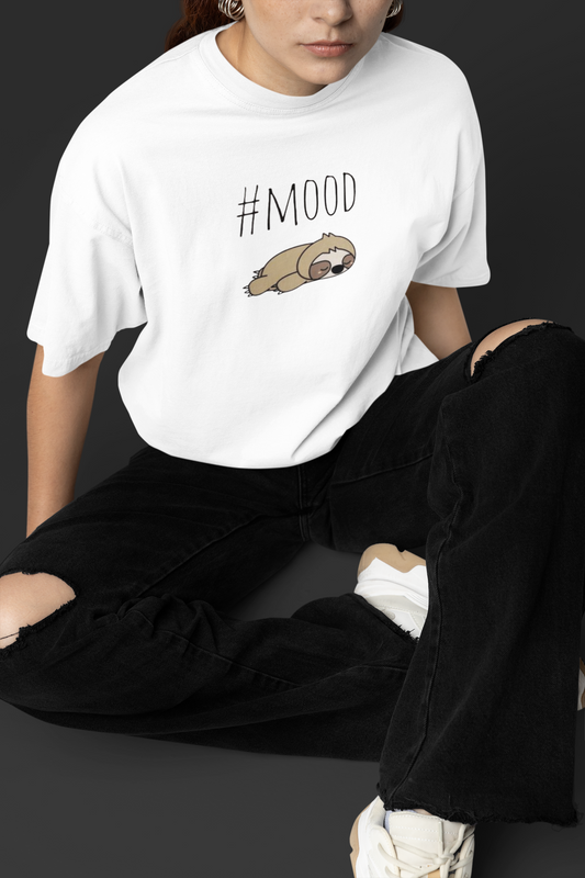#Mood Oversized T-shirt