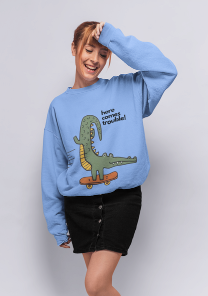 Trouble Oversized Sweatshirt