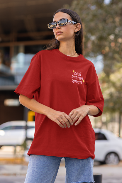 Desi Drama Queen Oversized T-shirt
