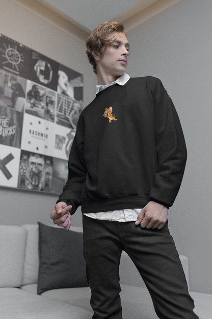 Tom and Jerry : Trouble Maker Oversized Sweatshirt