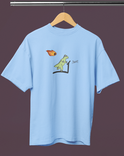 Dino Run Oversized T-shirt
