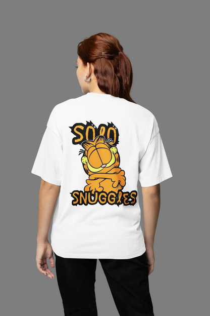 Garfield : Solo Snuggles Oversized T-shirt