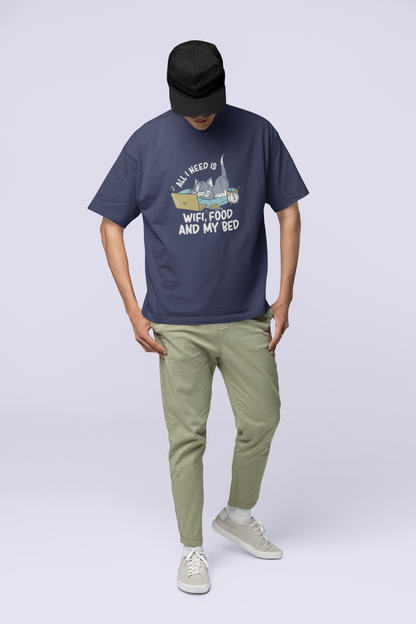 Tom & Jerry : All I Need Oversized T-shirt