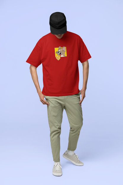 Tom & Jerry : Cheesey Oversized T-shirt