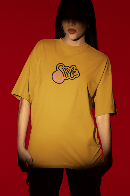 Smile & Glow Oversized T-shirt