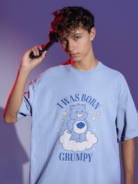 I was Born Grumpy Oversized T-shirt