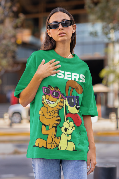 Garfield and Friends : Posers Oversized T-shirt