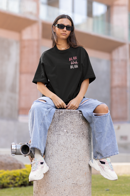 Blah Oversized T-shirt