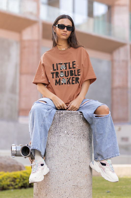 Tom & Jerry : Little Trouble Maker Oversized T-shirt