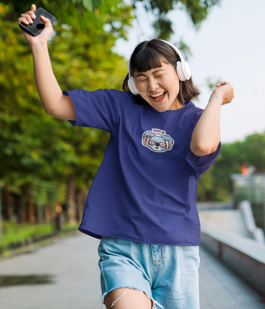 Music Up Oversized T-shirt