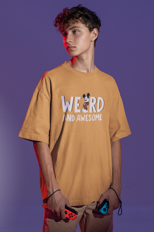Mickey Mouse : Weird & Awesome Oversized T-shirt